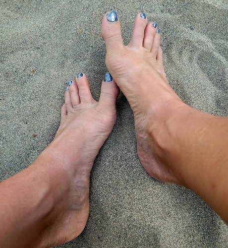 Naakte gelekte OnlyFans-foto van Ballettwinkletoes