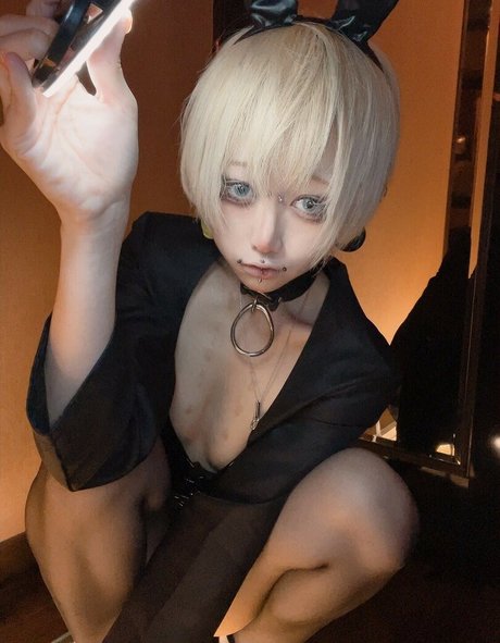 Naakte gelekte OnlyFans-foto van Mokumokufree