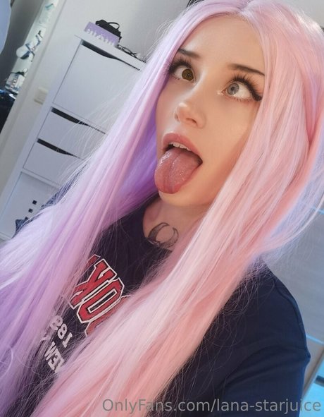 Naakte gelekte OnlyFans-foto van Lanastarjuice