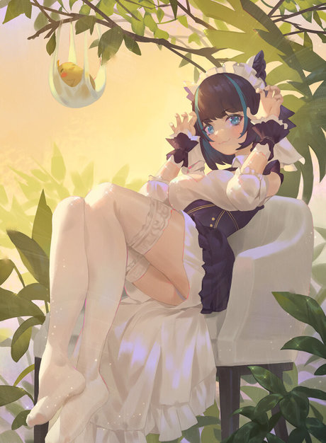 Naakte gelekte OnlyFans-foto van Azur Lane