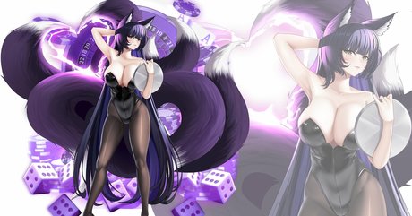 Naakte gelekte OnlyFans-foto van Azur Lane