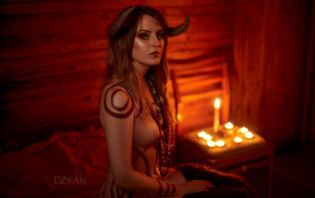 Naakte gelekte OnlyFans-foto van Dzikan