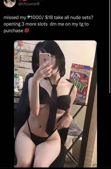 Naakte gelekte OnlyFans-foto van Chaeliiii