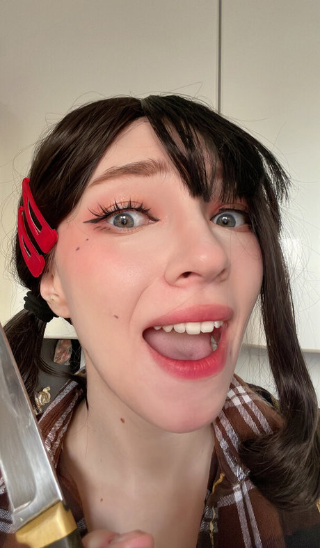 Naakte gelekte OnlyFans-foto van Sawakate