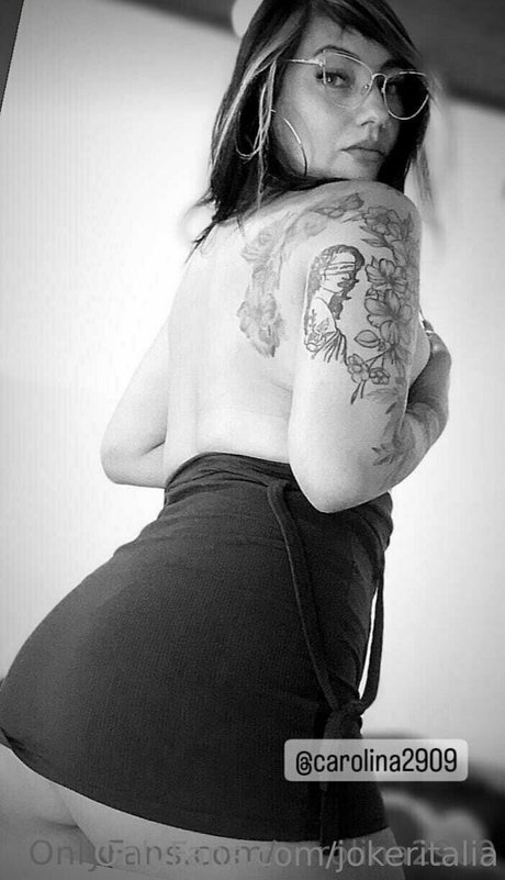 Naakte gelekte OnlyFans-foto van Jokeritalia