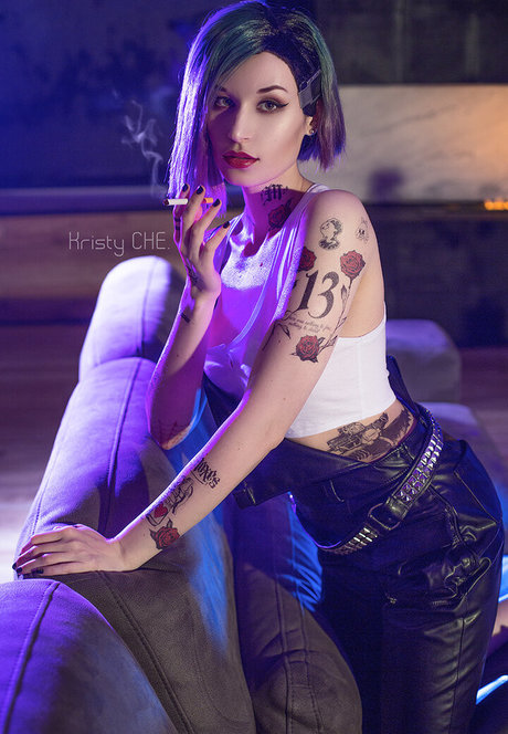 Naakte gelekte OnlyFans-foto van Kristy Che