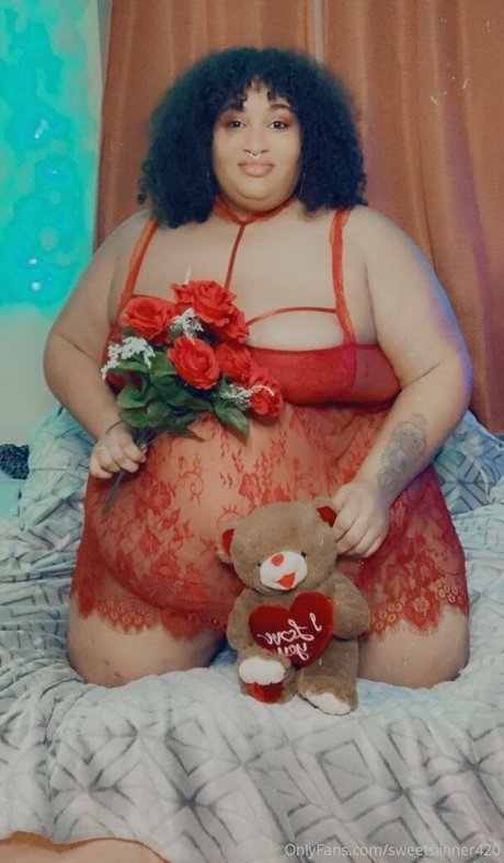Naakte gelekte OnlyFans-foto van Bbwamberlve