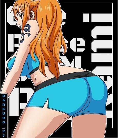 Naakte gelekte OnlyFans-foto van One Piece