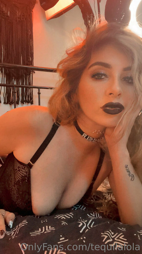 Naakte gelekte OnlyFans-foto van Tequilalola