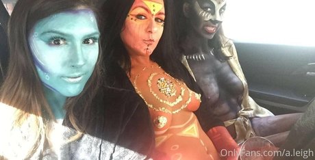 Naakte gelekte OnlyFans-foto van Aleigh