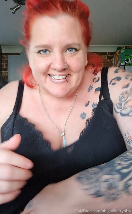 Naakte gelekte OnlyFans-foto van Abigailbarrybbw