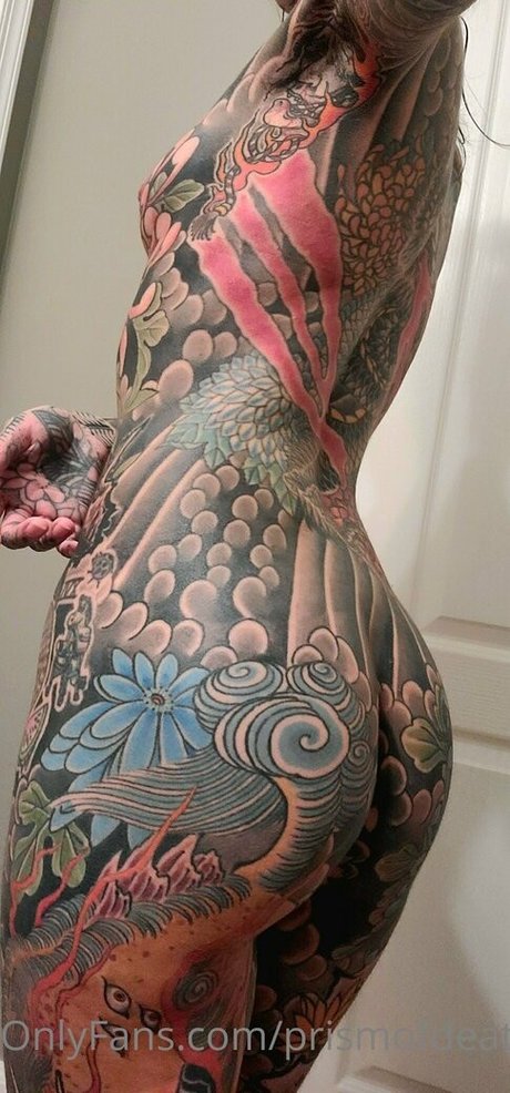 Naakte gelekte OnlyFans-foto van Prismofdeath
