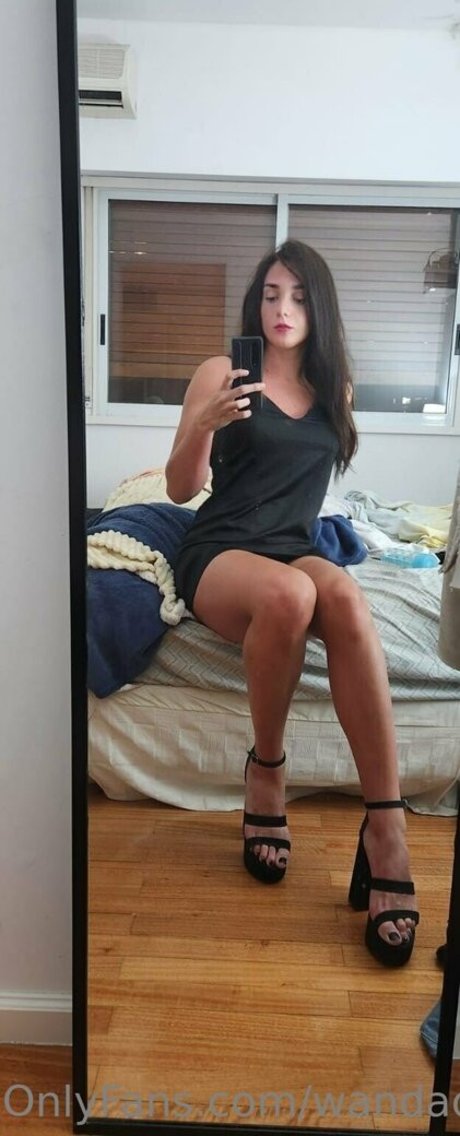 Naakte gelekte OnlyFans-foto van Wandaolsen