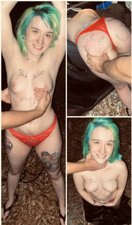 Naakte gelekte OnlyFans-foto van Plutosdoll