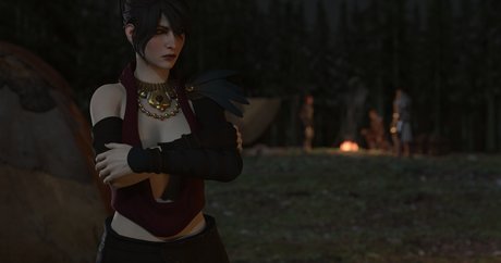 Naakte gelekte OnlyFans-foto van Dragon Age