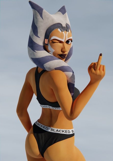 Naakte gelekte OnlyFans-foto van Ahsoka Tano
