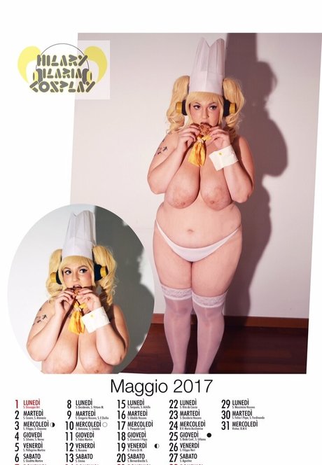 Naakte gelekte OnlyFans-foto van Hilary Ilariaa