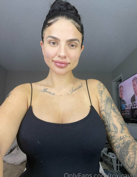 Naakte gelekte OnlyFans-foto van Toxicavip