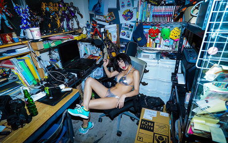 Naakte gelekte OnlyFans-foto van Dpandaramu