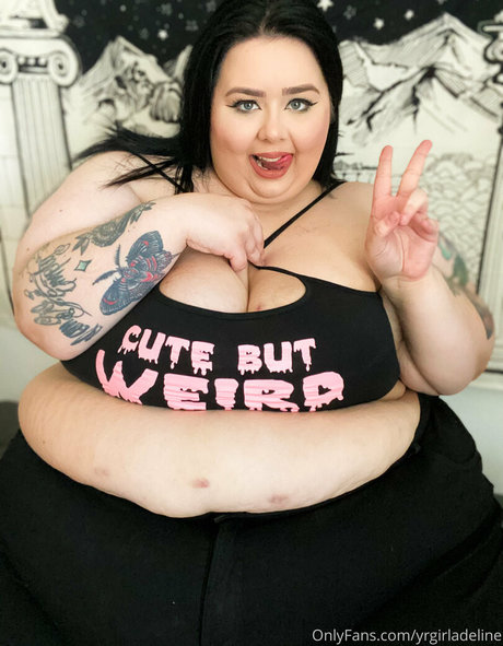 Naakte gelekte OnlyFans-foto van Ssbbwadeline