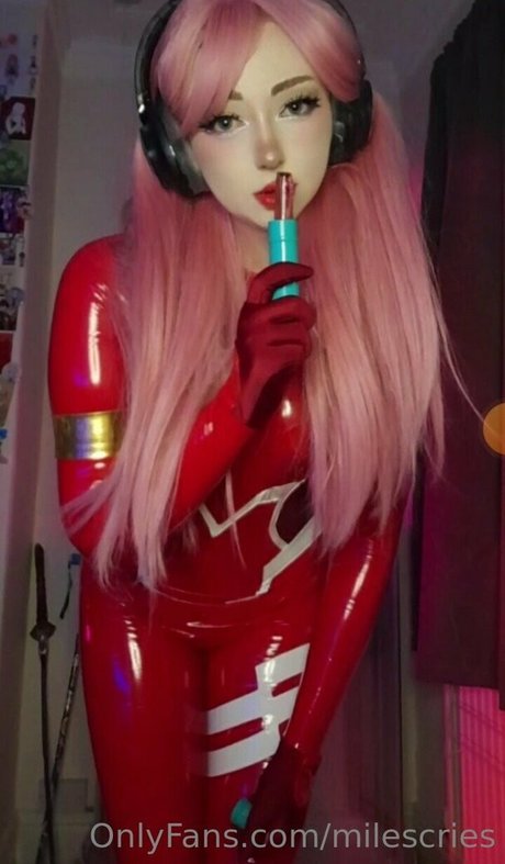 Naakte gelekte OnlyFans-foto van Milescries