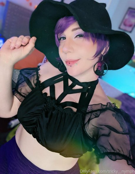Naakte gelekte OnlyFans-foto van Trickynymph