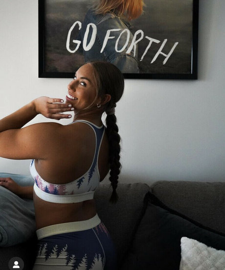 Naakte gelekte OnlyFans-foto van Fitnessprincess42
