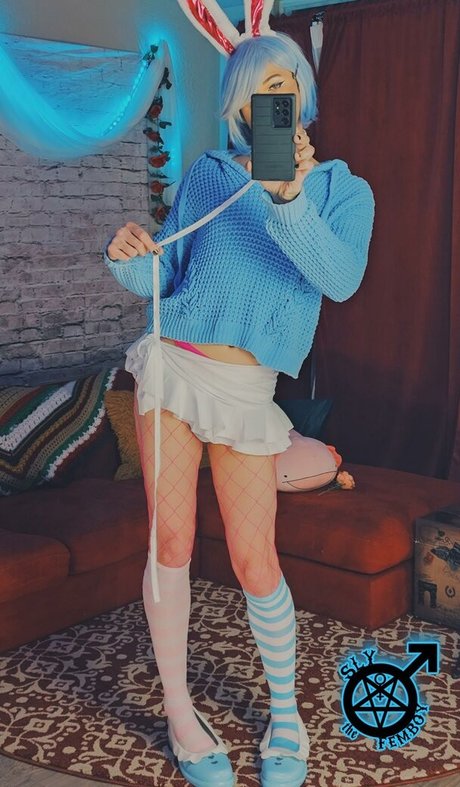 Naakte gelekte OnlyFans-foto van Slythefemboy