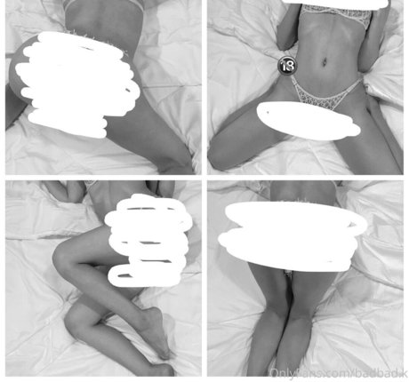 Naakte gelekte OnlyFans-foto van Badbadk
