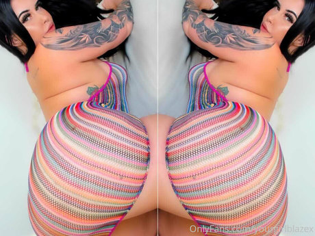 Naakte gelekte OnlyFans-foto van Yourgirlblazex
