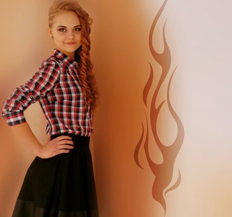 Naakte gelekte OnlyFans-foto van Emily Cutie