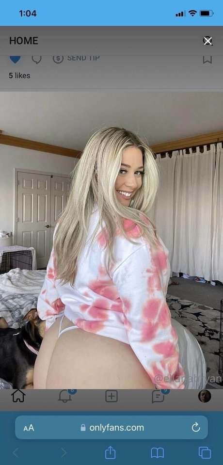 Naakte gelekte OnlyFans-foto van Ellanabryan