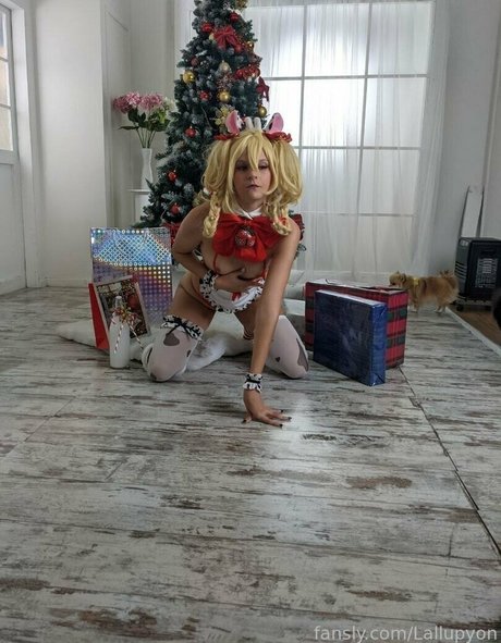 Naakte gelekte OnlyFans-foto van Lallupyon