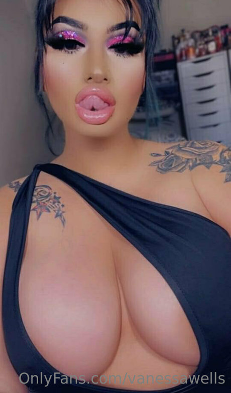 Naakte gelekte OnlyFans-foto van Vanessawells