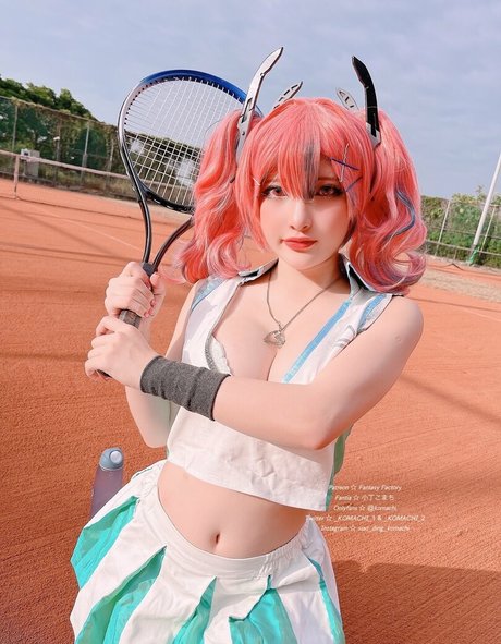 Naakte gelekte OnlyFans-foto van Komachi