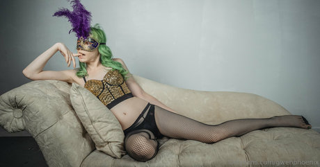 Naakte gelekte OnlyFans-foto van Gwenphoenix