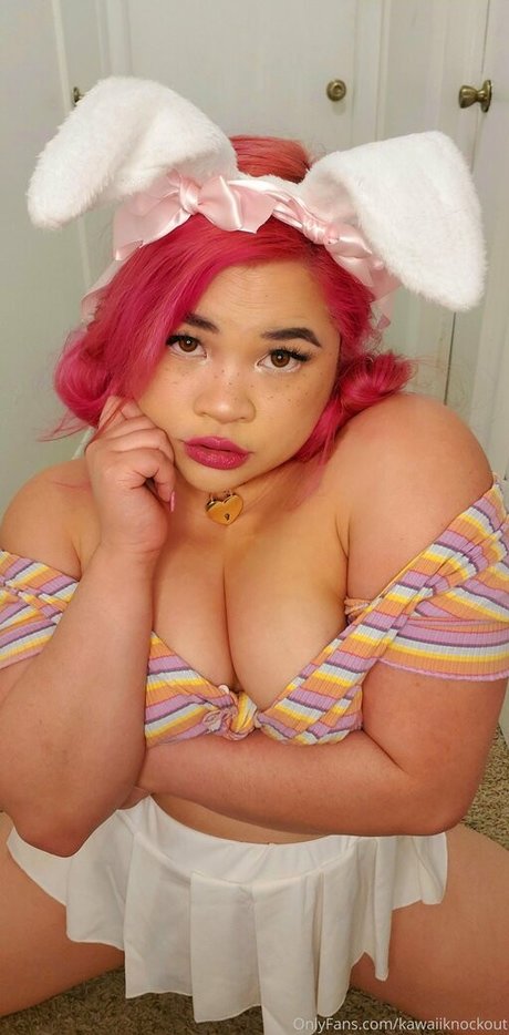 Naakte gelekte OnlyFans-foto van Kawaiiknockout