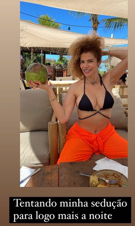 Naakte gelekte OnlyFans-foto van Vanessa Da Mata