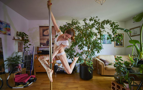 Naakte gelekte OnlyFans-foto van Irinasisland