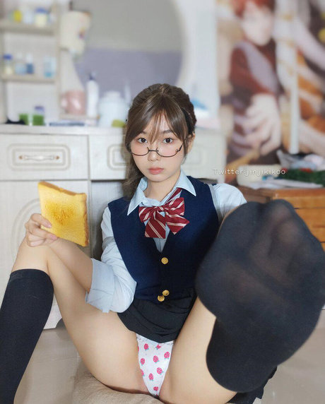 Naakte gelekte OnlyFans-foto van Kissqwq