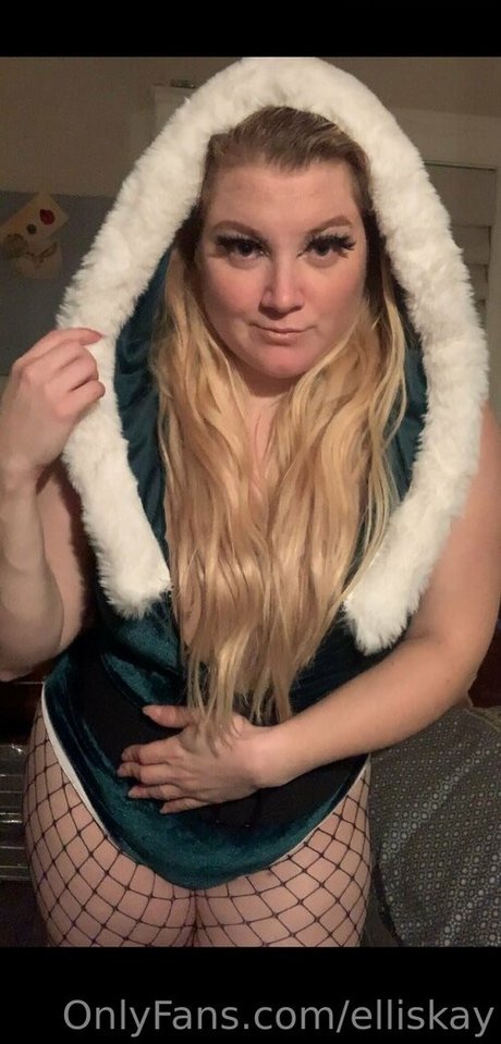 Naakte gelekte OnlyFans-foto van Elliskay