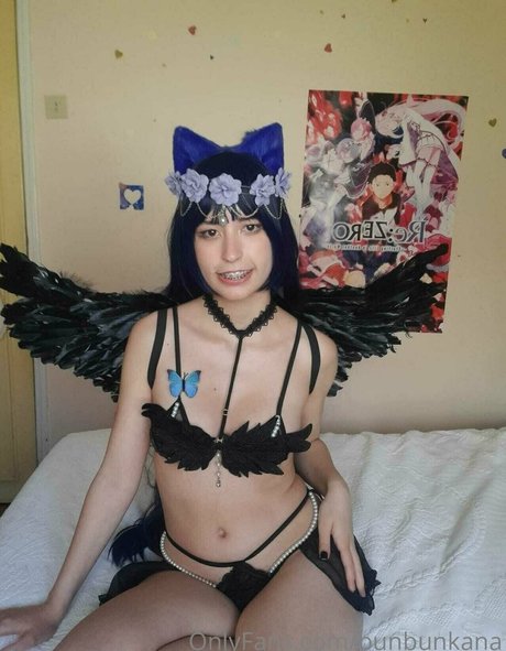 Naakte gelekte OnlyFans-foto van Bunbunkana